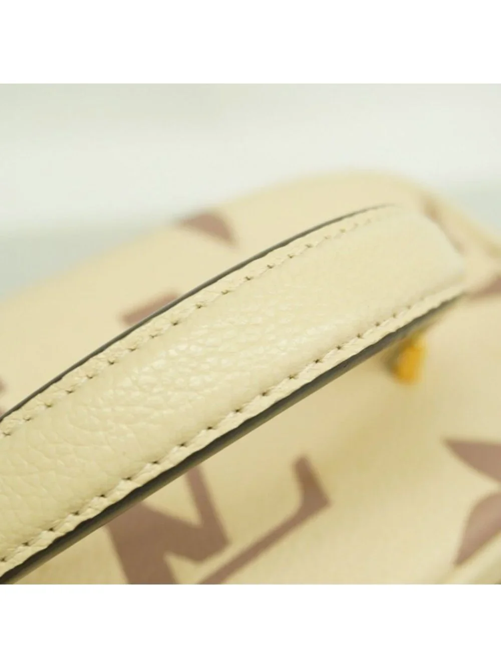 Louis Vuitton Vanity Bag Monogram Empreinte Bicolor PM Cream Bois Droz 2-Way